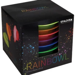 Efalock Professional Rainbowl Miseczki do farbowania włosów, zestaw 6 kolorów 250ml