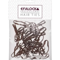 Efalock Professional Rasta Tie Thick Gumki do warkoczyków, różne kolory 100szt.