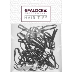 Efalock Professional Rasta Tie Thick Gumki do warkoczyków, różne kolory 100szt.