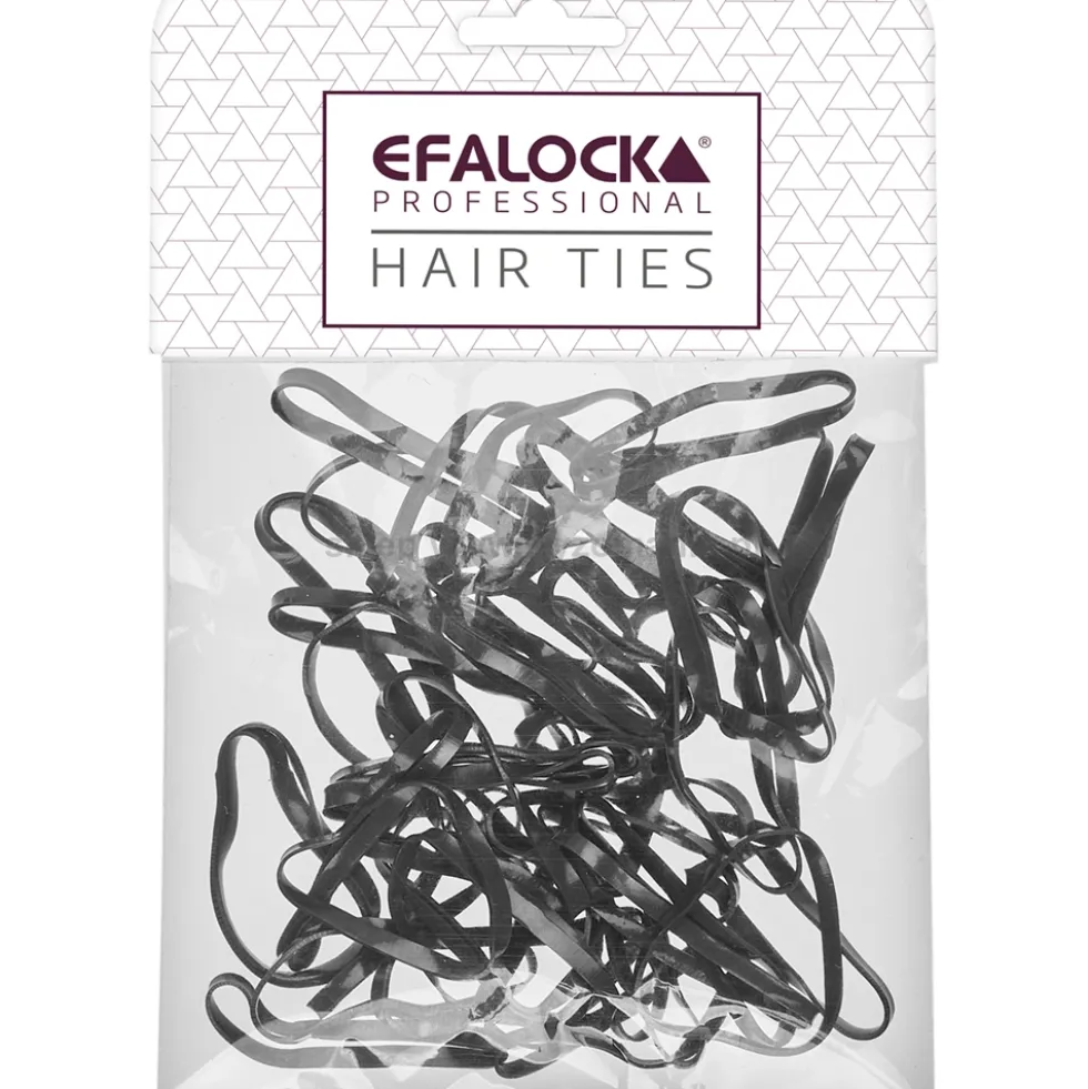 Efalock Professional Rasta Tie Thick Gumki do warkoczyków, różne kolory 100szt.