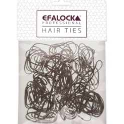Efalock Professional Rasta Tie Thin Gumki do warkoczyków, różne kolory 100szt.