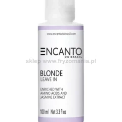 Encanto Do Brasil Blonde - zestaw do keratynowego prostowania włosów blond z kwasem hialuronowym 2x100ml + 200ml