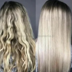 Encanto Do Brasil Blonde - zestaw do keratynowego prostowania włosów blond z kwasem hialuronowym 2x100ml + 200ml