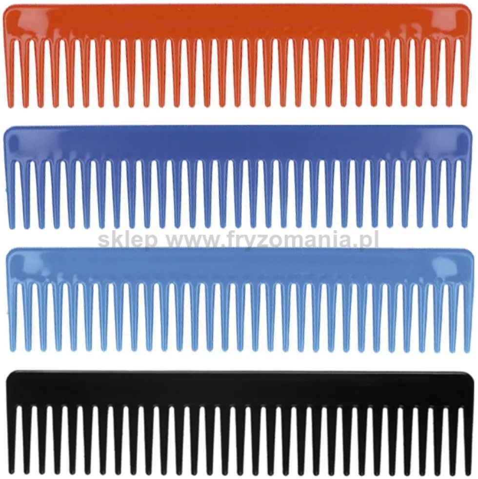 Euro Stil De-Tangler 471 Grzebień fryzjerski różne kolory 17,5 cm