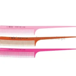 Euro Stil 423/99 Grzebień fryzjerski ze szpikulcem 20,5cm, różne kolory (losowo)