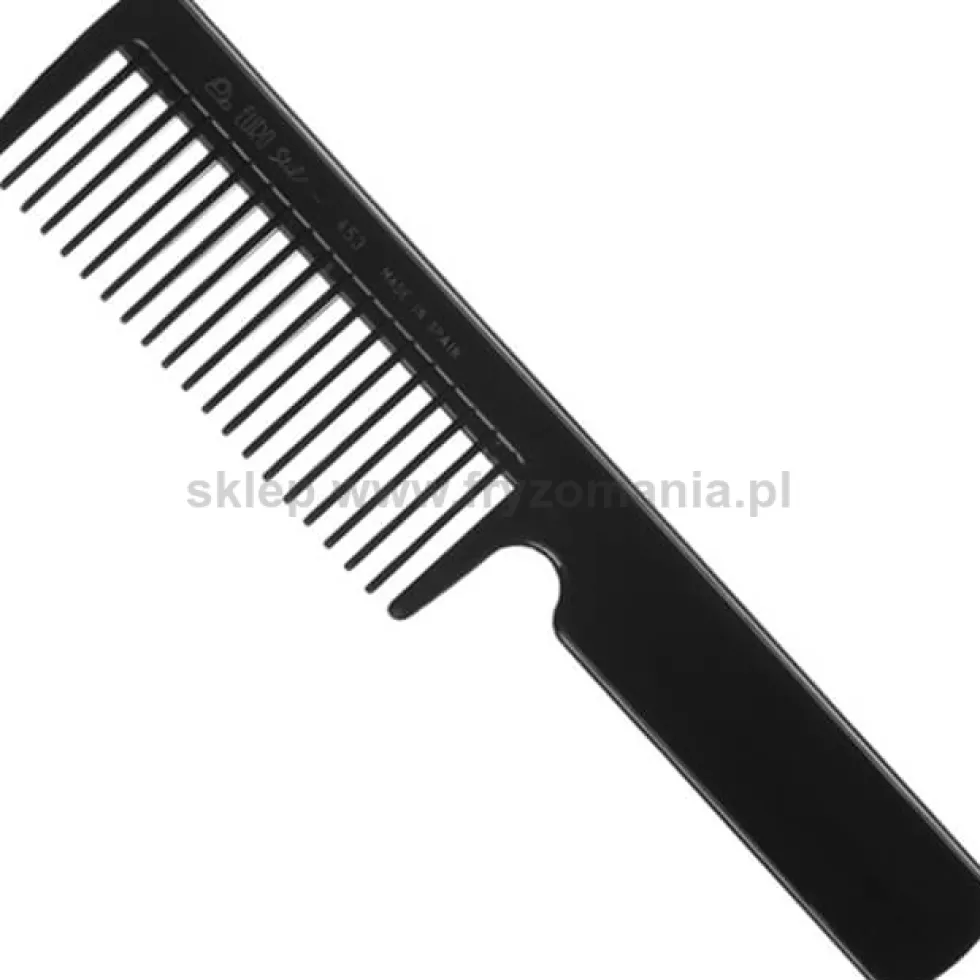 Euro Stil 453 Grzebień fryzjerski 20,5cm czarny