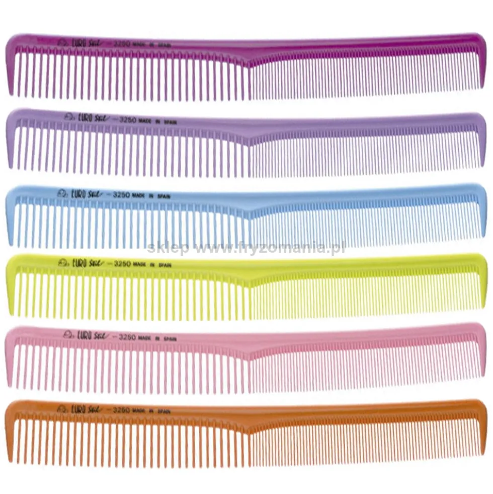 Euro Stil Nylon 116 Grzebień fryzjerski 19,5cm, różne kolory