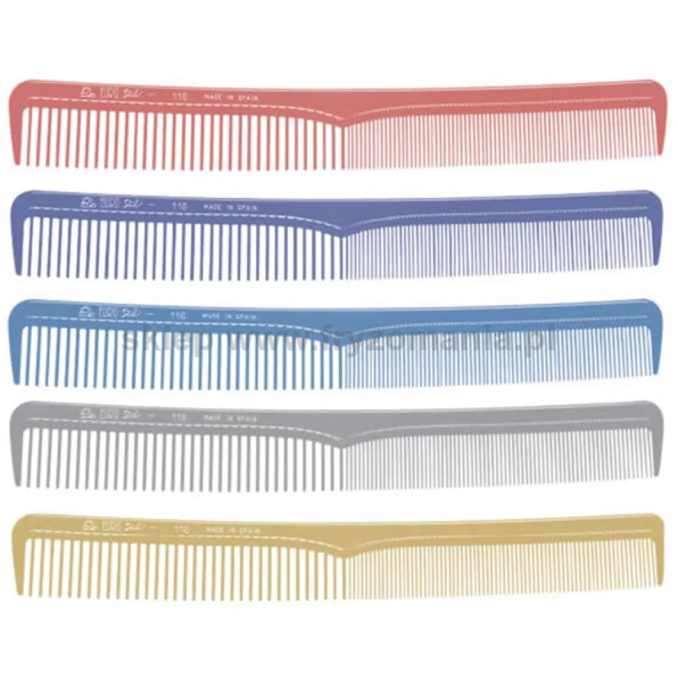 Euro Stil Nylon 116 Grzebień fryzjerski 19,5cm, różne kolory