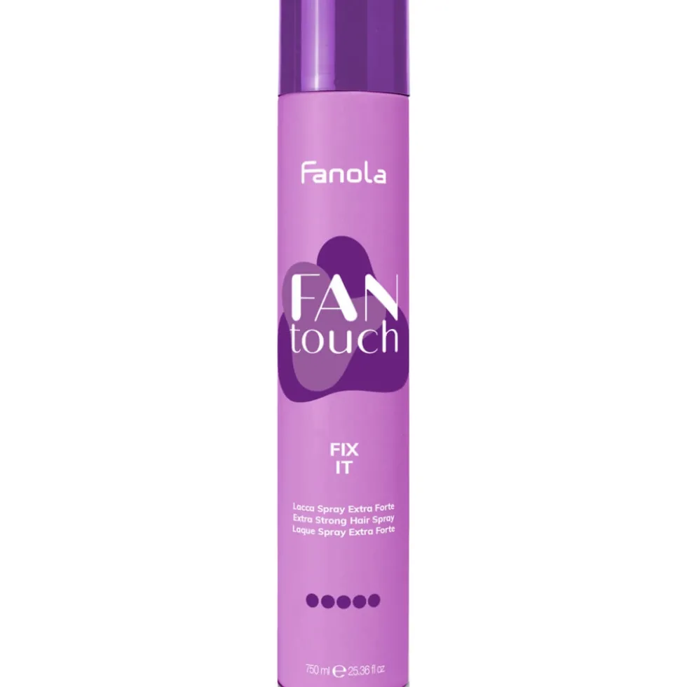 Fanola Fantouch Fix it Lakier do włosów bardzo mocny 750ml