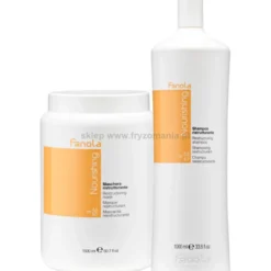 Fanola Nourishing - zestaw do włosów suchych szampon 1000ml i maska 1500ml