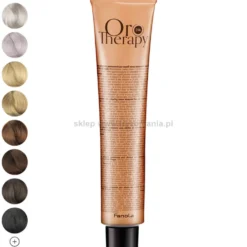 Fanola Oro Therapy Color Keratin Oro Puro Farba w kremie do trwałej koloryzacji bez amoniaku 100ml