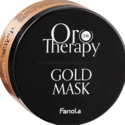 Fanola Oro Therapy Gold Maska rozświetlająca do włosów z olejkami 300ml