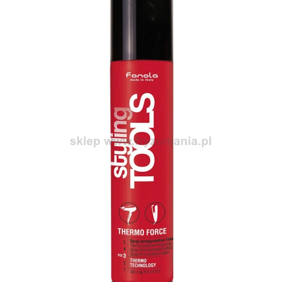 Fanola Styling Tools Thermo Force spray termoochronny, utrwalający do stylizacji włosów 300ml