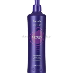 Fanola Wonder No Yellow Maska neutralizująca żółty kolor do włosów bardzo suchych 350ml