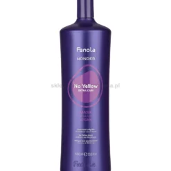 Fanola Wonder No Yellow Maska neutralizująca żółty kolor do włosów bardzo suchych 1000ml