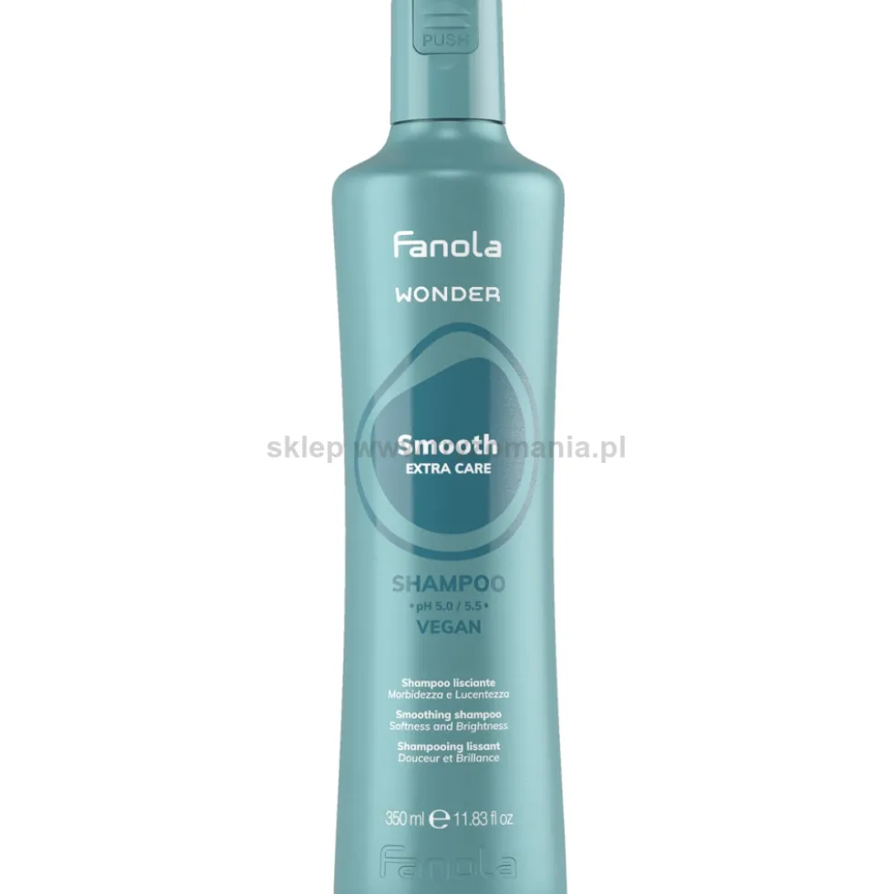 Fanola Wonder Smooth Szampon wygładzający włosy 350ml