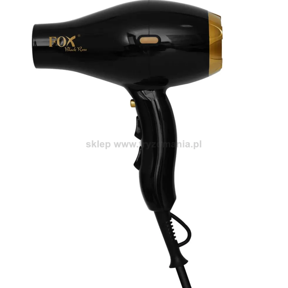 Fox Black Rose Suszarka do włosów z jonizacją 2100 W