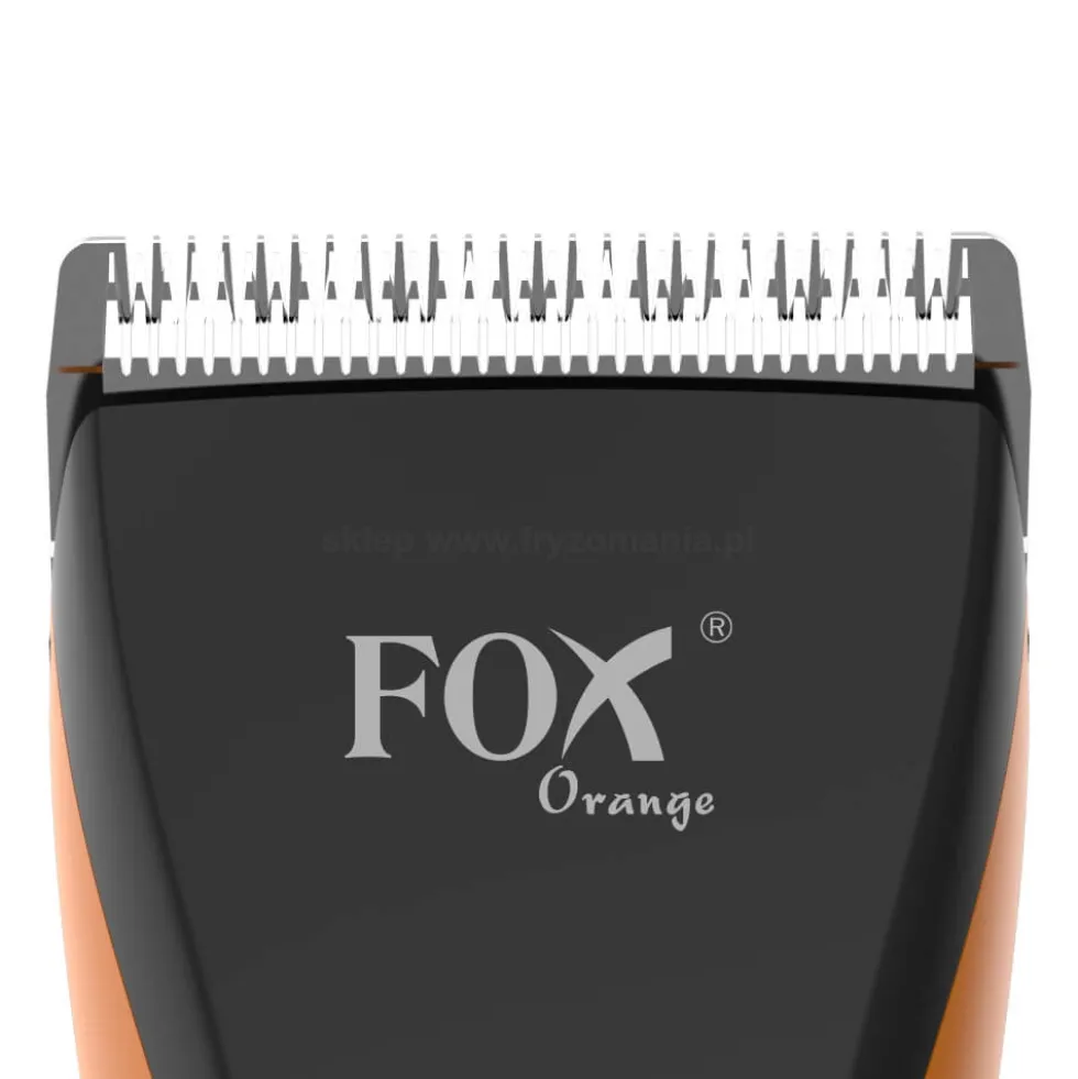Fox Orange Maszynka bezprzewodowa do włosów z wyświetlaczem LCD