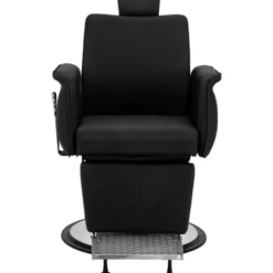 Gabbiano Athena Fotel barberski czarny, dostępny w 48h