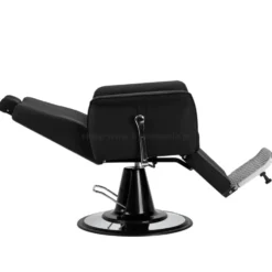Gabbiano Athena Fotel barberski czarny, dostępny w 48h