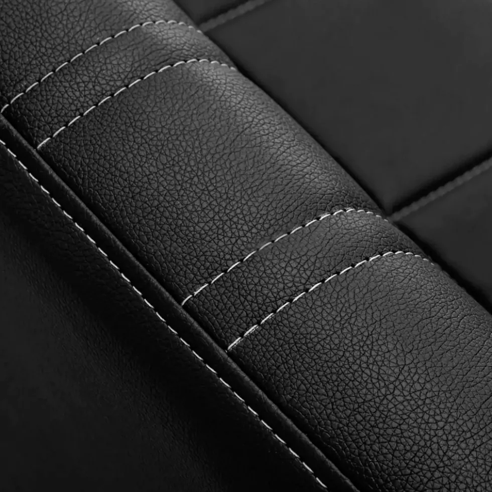 Gabbiano Avila Sofa do poczekalni fryzjerskiej, złoto-czarna, dostępna w 48H