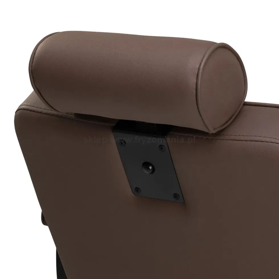 Gabbiano Continental Fotel barberski brązowy, dostępny w 48h
