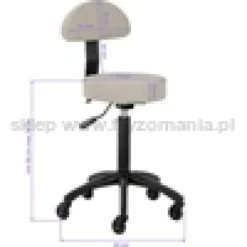 Gabbiano D026 Hoker fryzjerski szarobeżowy dostępny w 48h