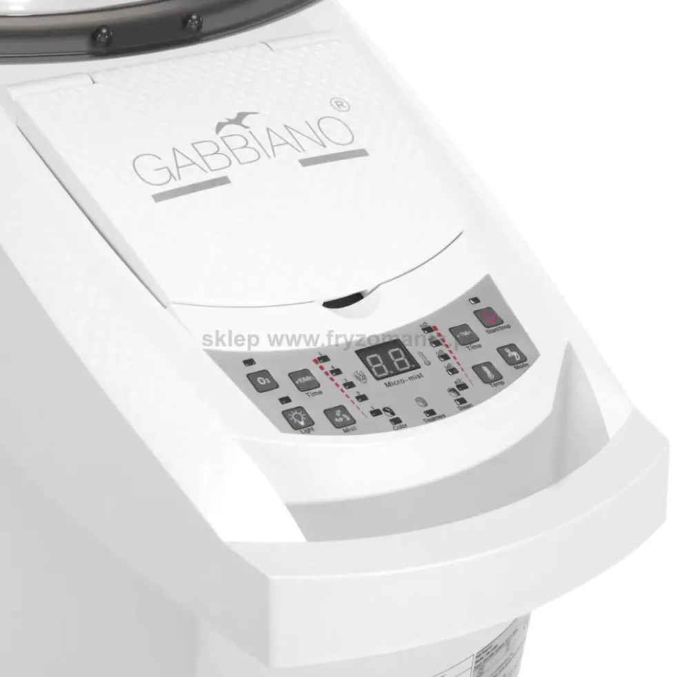 Gabbiano 408D Sauna fryzjerska z aktywnym ozonem, biała