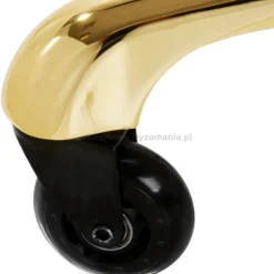 Gabbiano Fine Gold Taboret fryzjerski złoty dostępny w 48h