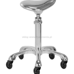 Gabbiano Fine Silver Taboret fryzjerski srebrny dostępny w 48h