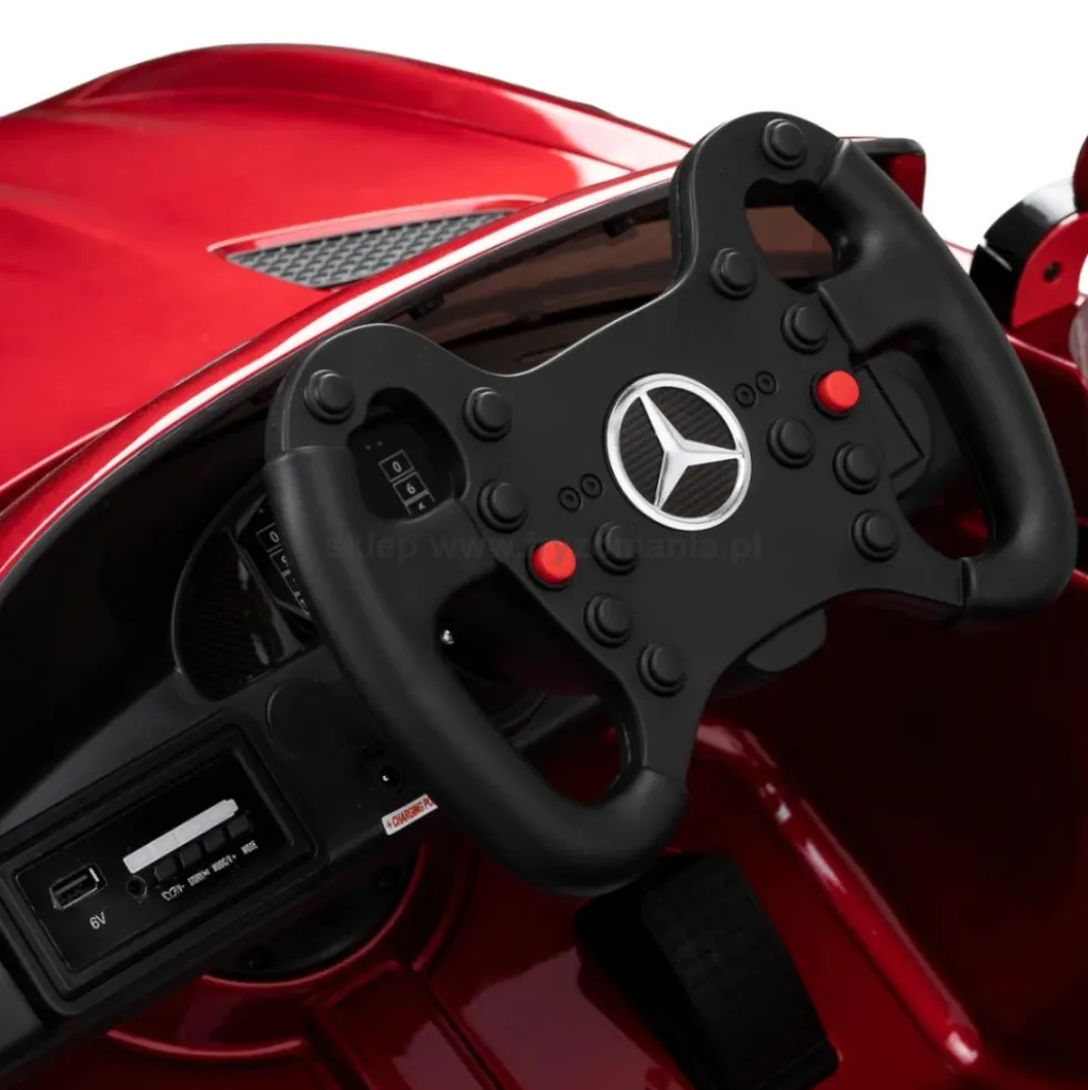 Gabbiano Fotel fryzjerski dziecięcy Mercedes, dostępny w 48h