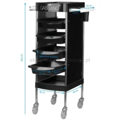 Gabbiano FX11F black Pomocnik fryzjerski dostępny w 48h