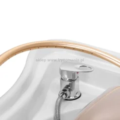 Gabbiano HEAD SPA 017 Myjnia fryzjerska z leżanką, beżowa, dostępna w 48H
