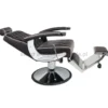 Gabbiano IMPERIAL Fotel barberski brązowy dostępny w 48H