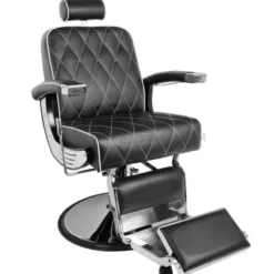 Gabbiano IMPERIAL Fotel barberski czarny dostępny w 48H