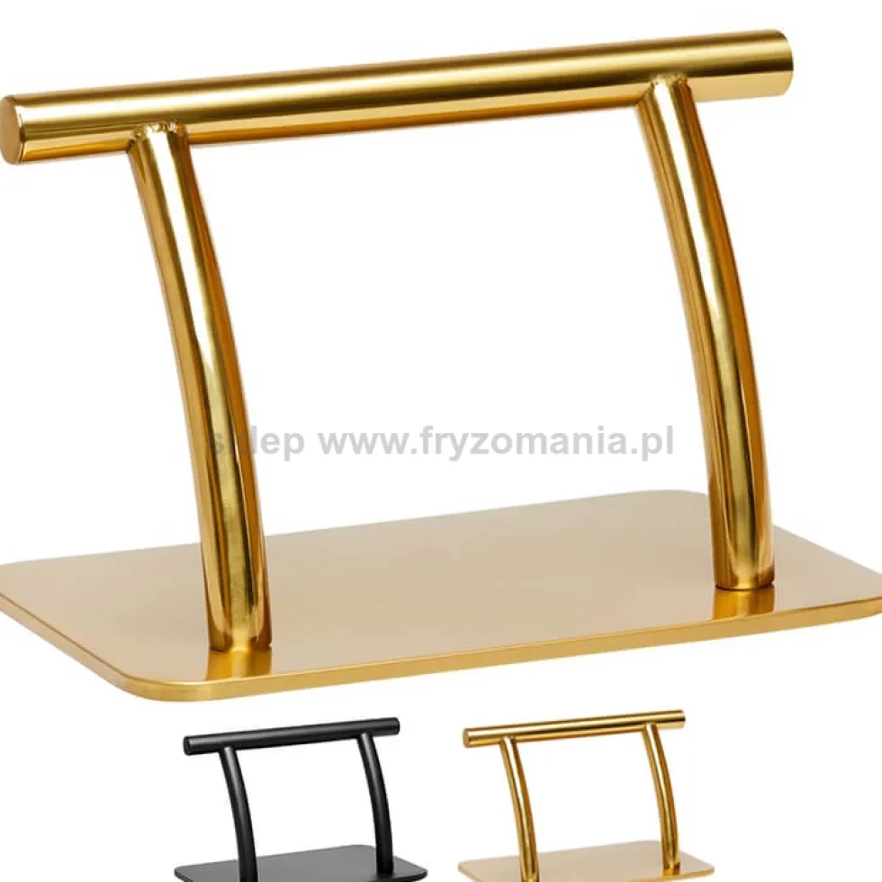 Gabbiano L005S Podnóżek fryzjerski złoty lub czarny dostępny w 48h