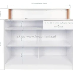 Gabbiano Pearl Recepcja fryzjerska biała