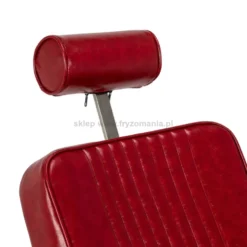 Gabbiano Royal X Fotel barberski czerwony, dostępny w 48h