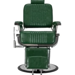 Gabbiano Royal X Fotel barberski zielony, dostępny w 48h