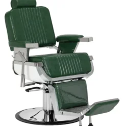 Gabbiano Royal X Fotel barberski zielony, dostępny w 48h