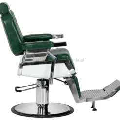 Gabbiano Royal X Fotel barberski zielony, dostępny w 48h