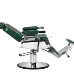 Gabbiano Royal X Fotel barberski zielony, dostępny w 48h