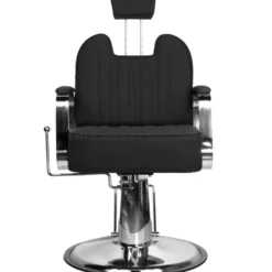 Gabbiano Rufo Fotel barberski czarny dostępny w 48h
