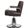Gabbiano Rufo Fotel barberski brązowy dostępny w 48h
