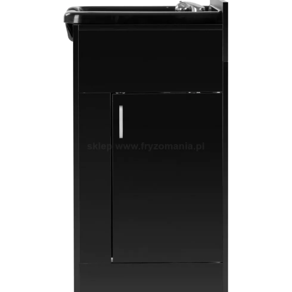 Gabbiano 5023 Stacja do mycia barberska czarna, dostępna w 48h