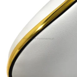 Gabbiano Taboret kosmetyczny Q-4599G Złoto-Biały, dostępny w 48H