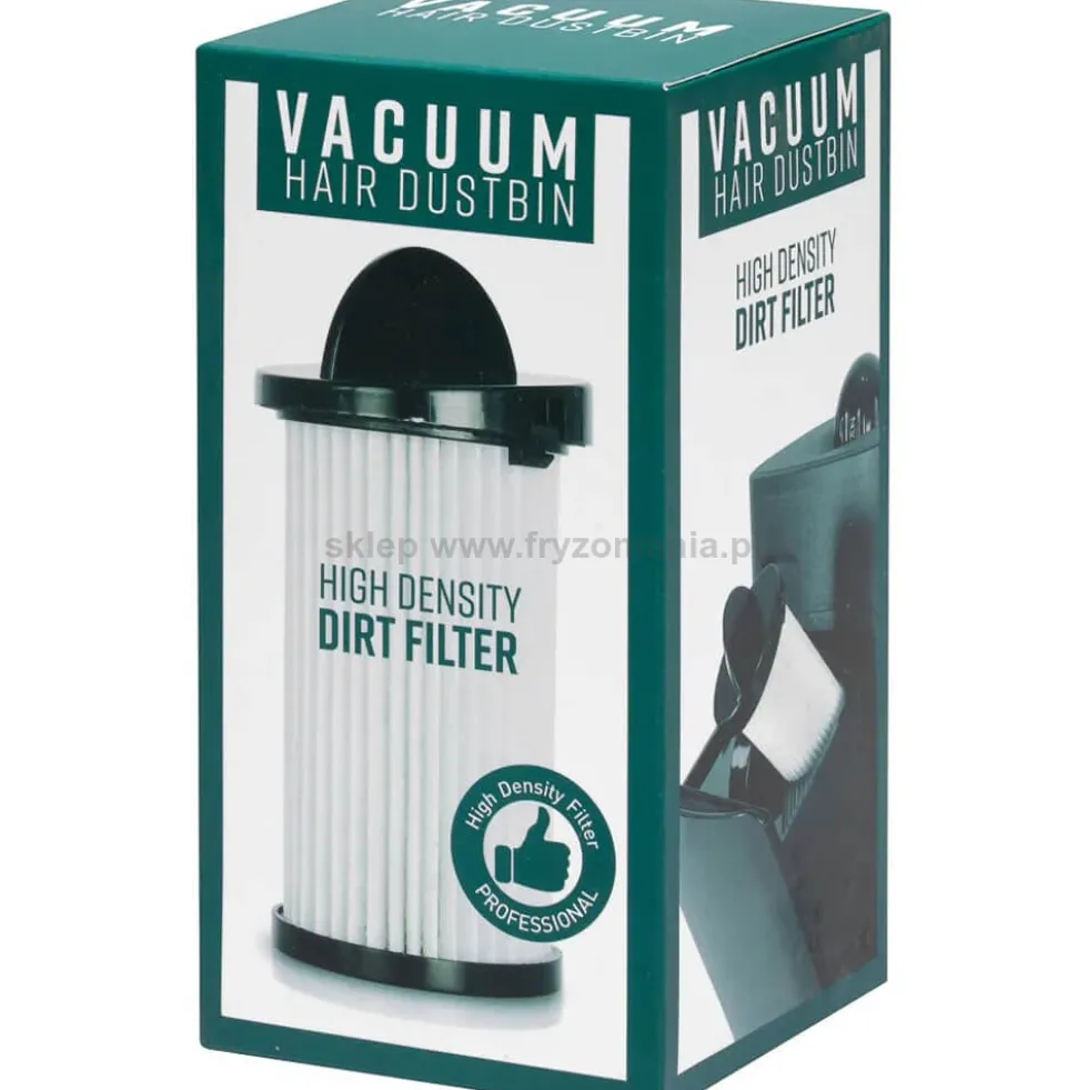 Gabbiano Vacum Hair Dustbin Filtr wymienny do odkurzacza fryzjerskiego, okrągły
