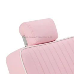 Gabbiano Visionerio Fotel barberski różowy, dostępny w 48h