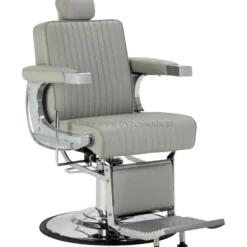 Gabbiano Visionerio Fotel barberski szary, dostępny w 48h