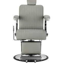 Gabbiano Visionerio Fotel barberski szary, dostępny w 48h
